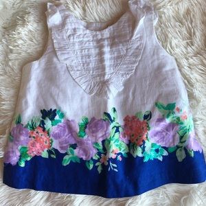 Janie and jack blue top